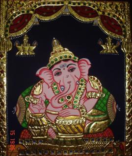 Ganesha on Tabla