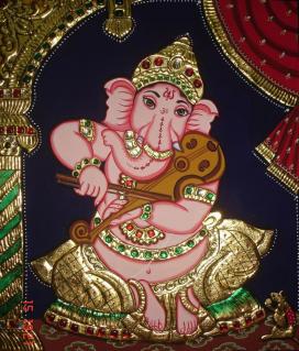 Musician Ganesha