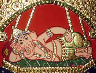 Sleeping Ganesha